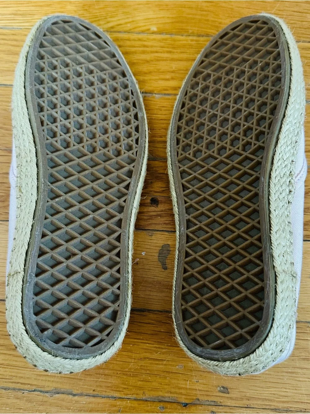 Vans Pink Slip-On Espadrille surf siders Sneakers size 7